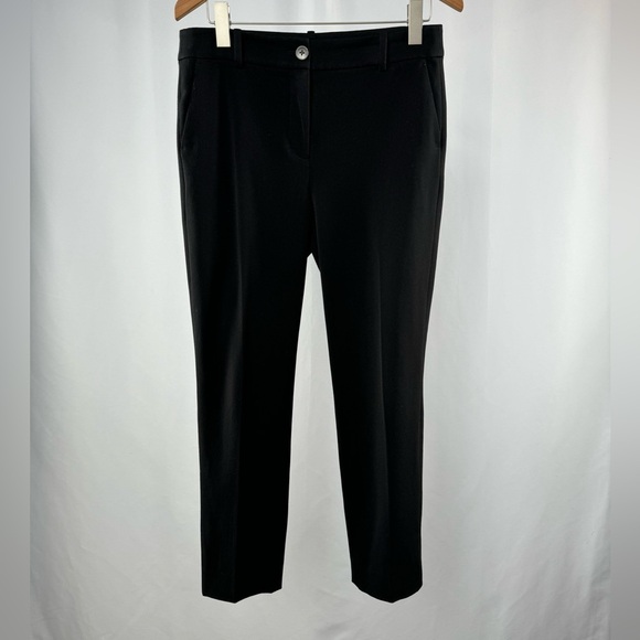 J. Crew Slim Ankle Bi Stretch Trouser Pant in Black Size 8‎ - Picture 2 of 9
